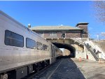 NJT Train # 1713 waiting to depart Kingsland Station